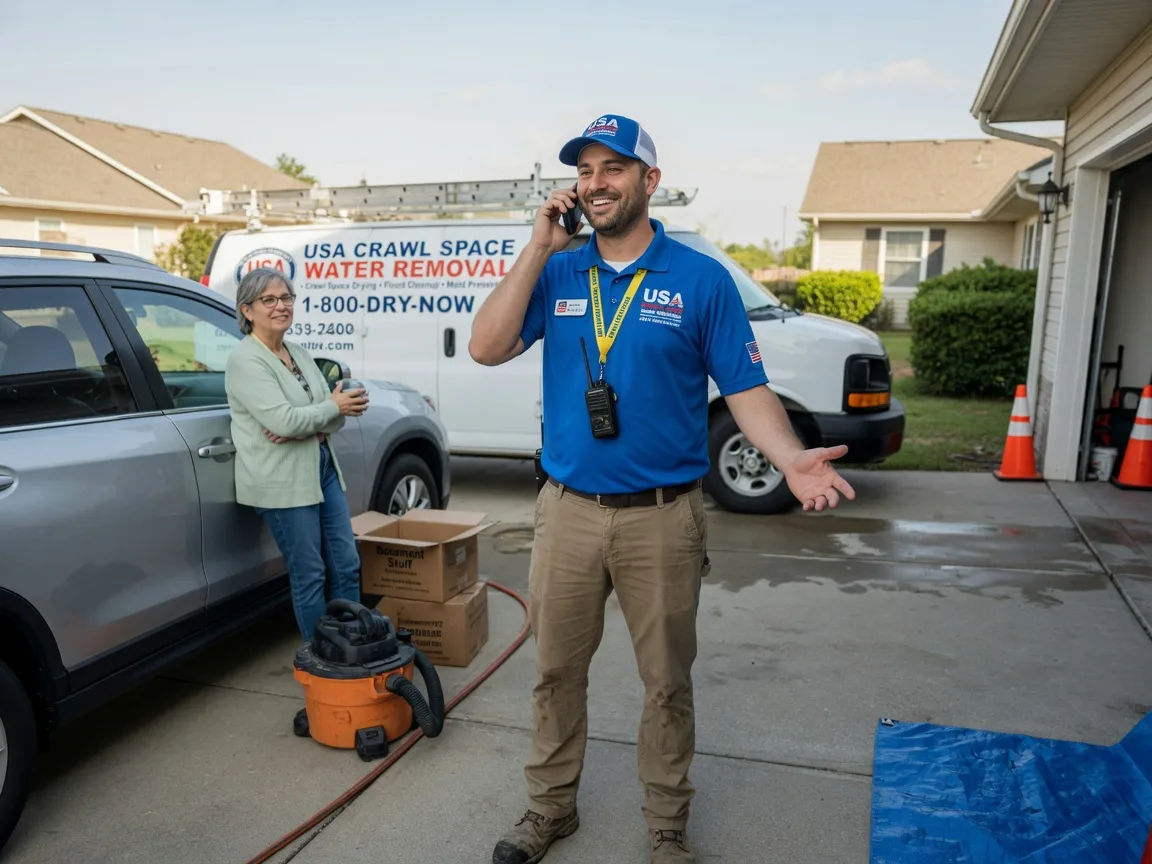 Crawl Space Water Removal Ansonia, OH FAQs